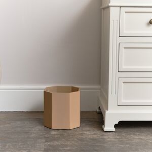 Mocha Brown Wooden Octagonal Edge Waste Paper Bin Material: New Products Mocha Brown Wooden Octagonal Edge Waste Paper Bin Material: New Products