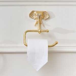 Metallic Gold Elephant Toilet Roll Holder 18cm x 19cm Material: Shop By Room/Bathroom Metallic Gold Elephant Toilet Roll Holder 18cm x 19cm Material: Shop By Room/Bathroom