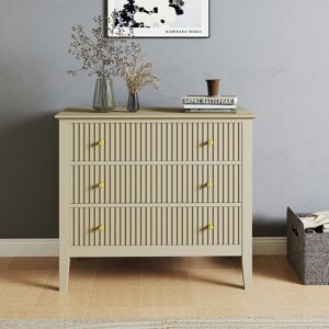 3 Drawer Chest of Drawers - Hales Taupe Range Material: Furniture/Furniture Ranges/Hales Range/Hales Taupe Range 3 Drawer Chest of Drawers - Hales Taupe Range Material: Furniture/Furniture Ranges/Hales Range/Hales Taupe Range