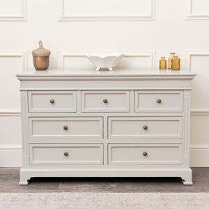 Large 7 Drawer Chest of Drawers - Daventry Taupe-Grey Range Material: Furniture/Furniture Ranges/Daventry Range/Daventry Taupe-Grey Range Large 7 Drawer Chest of Drawers - Daventry Taupe-Grey Range Material: Furniture/Furniture Ranges/Daventry Range/Daventry Taupe-Grey Range