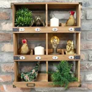 Large Wooden Three Tier Wall Shelving Unit Material: Furniture/Wall Cabinets & Shelving Large Wooden Three Tier Wall Shelving Unit Material: Furniture/Wall Cabinets & Shelving