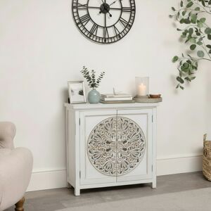 White & Wooden Two Door Sideboard Material: Furniture White & Wooden Two Door Sideboard Material: Furniture