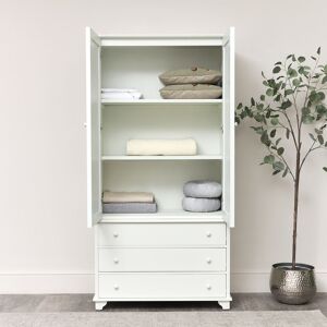 Large White Storage Closet Material: Wood