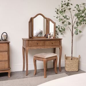 Dressing Table, Mirror & Stool Set - Ashwell Range Material: Furniture/Furniture Ranges/Ashwell Range Dressing Table, Mirror & Stool Set - Ashwell Range Material: Furniture/Furniture Ranges/Ashwell Range