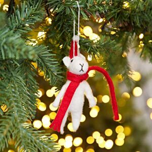 Paper high Felt Mouse Christmas Decoration