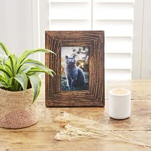 Paper high Personalised Natural Mango Wood Photo Frame - 6" x 4"