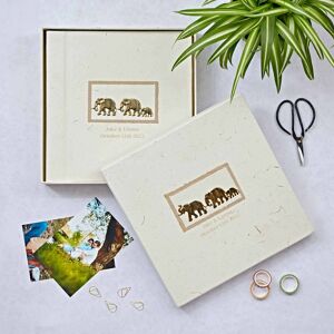 Paper high Personalised Elephant Dung Photo Album - M