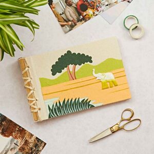 Paper high Colourful Elephant Dung Photo Album - Natural