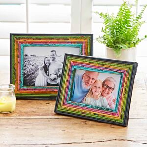 Paper high Recycled Newspaper Photo Frame - 7