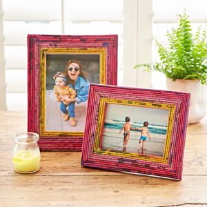 Paper high Recycled Newspaper Photo Frame - 6