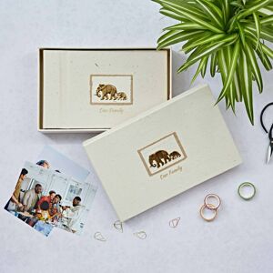 Paper high Personalised Elephant Dung Photo Album - S