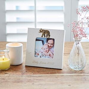 Paper high Personalised Elephant Dung Photo Frame - 3.5