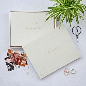 Paper high Personalised Plain Elephant Dung Photo Album - L