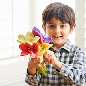 Paper high Multicoloured Felt Flower Bouquet