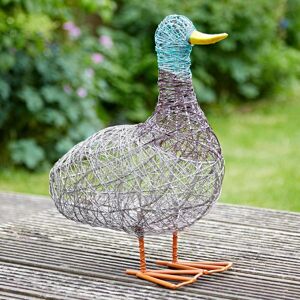 Paper high Patka the Fat Duck Wire Garden Ornament