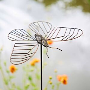 Paper high Pepem Metal Butterfly Garden Stake Decoration