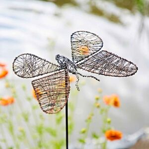 Paper high Anima Metal Butterfly Garden Stake Decoration