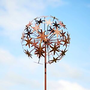 Paper high Metal Allium Flower Garden Stake Decoration