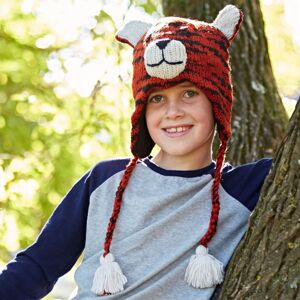 Paper high Tiger Woollen Animal Hat