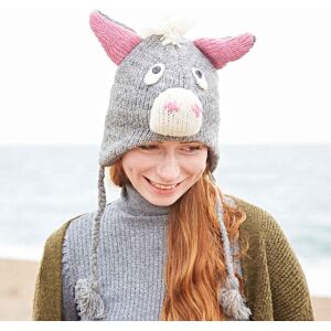 Paper high Donkey Woollen Animal Hat