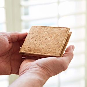 Paper high Natural Cork Billfold Wallet - Natural