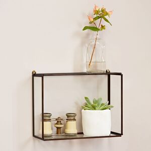 Paper high Hanging Glass Wall Shelf - S