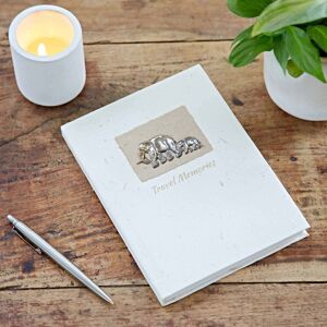 Paper high Personalised Elephant Dung Notebook - L