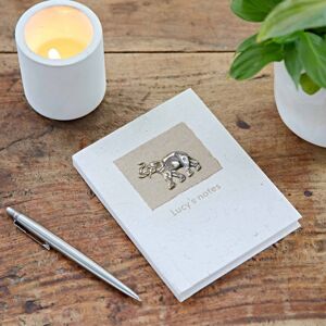 Paper high Personalised Elephant Dung Notebook - M