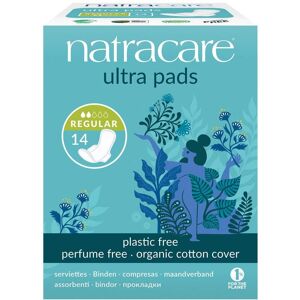 Natracare Ultra Pads With Wings (Regular) - 14 Pack