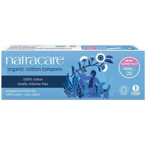 Natracare Organic Tampons (Super Plus) - 20 Pack Natracare Organic Tampons (Super Plus) - 20 Pack