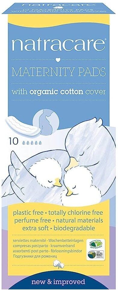 Natracare Maternity Pads - 10 Pack