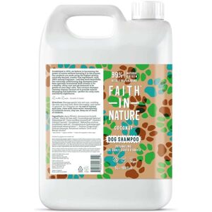 Faith in Nature Detangling Coconut Dog Shampoo Refill - 5 Litre Faith in Nature Detangling Coconut Dog Shampoo Refill - 5 Litre