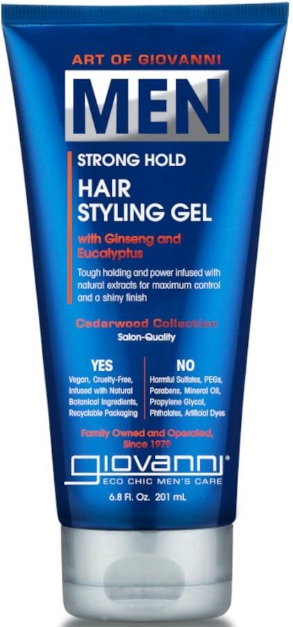 Giovanni Men Strong Hold Hair Styling Gel - 201ml