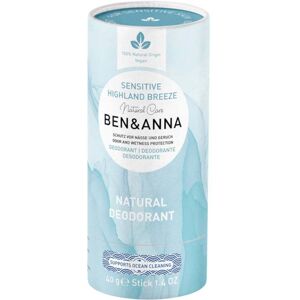 Ben & Anna Sensitive Highland Breeze Natural Deodorant Stick - 40g Ben & Anna Sensitive Highland Breeze Natural Deodorant Stick - 40g
