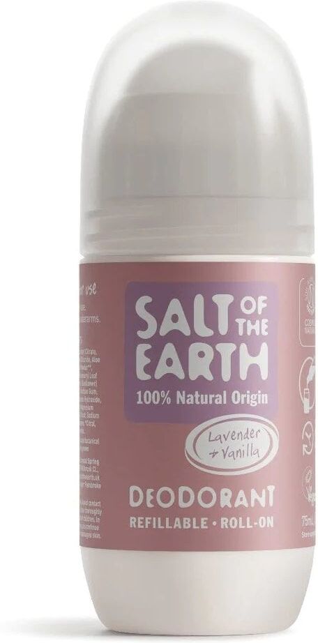 Salt of the Earth Natural Lavender & Vanilla Roll-On Deodorant - 7