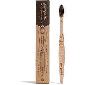 Georganics Natural Beechwood Soft Toothbrush