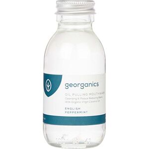 Georganics Oil Pulling English Peppermint Mouthwash - 100ml