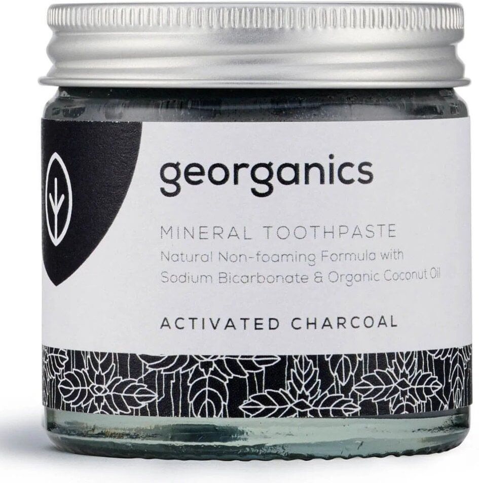 Georganics Organic Natural Activated Charcoal Toothpaste - 60ml