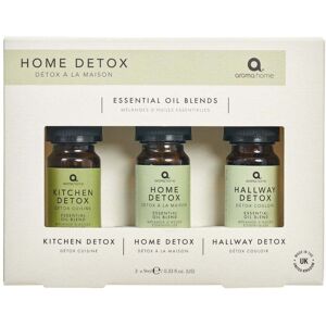 Aroma Home Essential Oil Blends Home Detox Collection - 3 x 9ml Aroma Home Essential Oil Blends Home Detox Collection - 3 x 9ml