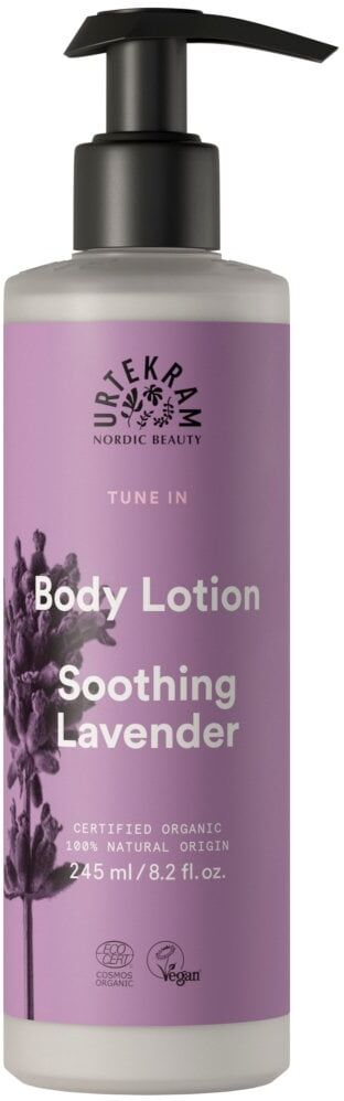 Urtekram Organic Soothing Lavender Tune In Body Lotion - 245ml