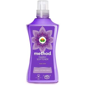 method Ocean Violet Fabric Softener - 45 Washes - 1.575 Litres method Ocean Violet Fabric Softener - 45 Washes - 1.575 Litres