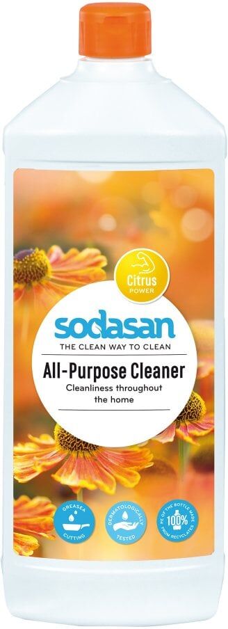 sodasan Citrus Power All Purpose Cleaner - 1 Litre