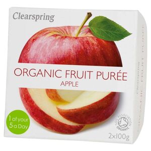 Clearspring Organic Apple Fruit Puree - 2 x 100g