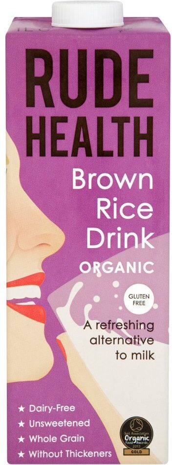 Rude Health Organic Brown Rice Drink - 1 Litre