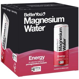 BetterYou Energy Magnesium Water - 4 x 250ml BetterYou Energy Magnesium Water - 4 x 250ml