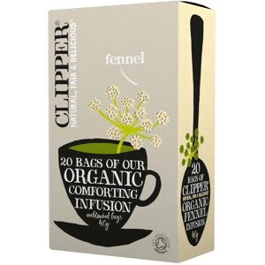 Clipper Organic Fennel Comforting Infusion - 20 Teabags Clipper Organic Fennel Comforting Infusion - 20 Teabags