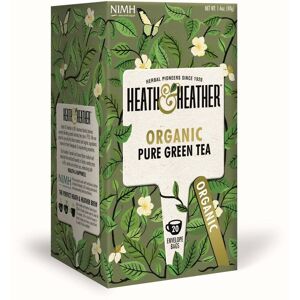 Heath & Heather Organic Green Tea - 20 Teabags Heath & Heather Organic Green Tea - 20 Teabags