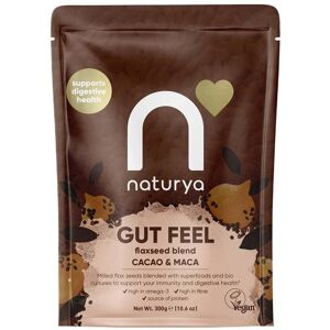 Naturya Cacao & Maca Gut Feel Flaxseed Blend - 240g Naturya Cacao & Maca Gut Feel Flaxseed Blend - 240g