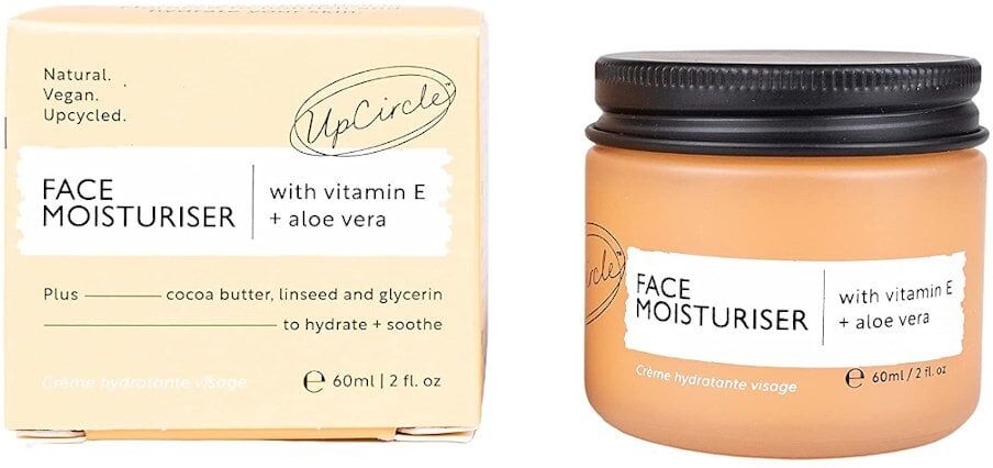 UpCircle Face Moisturiser with Vitamin E + Aloe Vera - 60ml