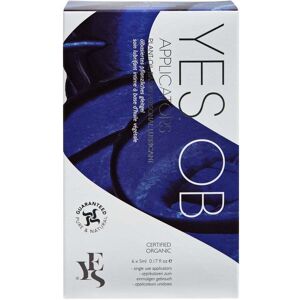 YES OB Organic Plant-Oil Based Personal Lubricant Applicators - 6 x 5m